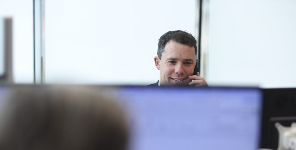 Prime Partners Director George Morice advising a client on Payday Super compliance and readiness.